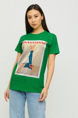 Футболка Boyfriend / air print /