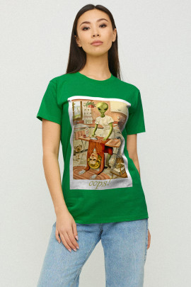 Футболка Boyfriend / air print /