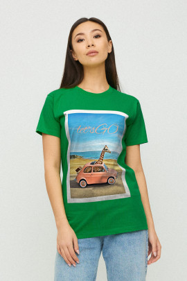 Футболка Boyfriend / air print /