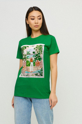 Футболка Boyfriend / air print /