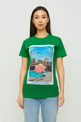 Футболка Boyfriend / air print /