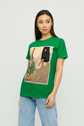 Футболка Boyfriend / air print /