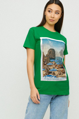 Футболка Boyfriend / air print /