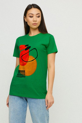 Футболка Boyfriend / air print /