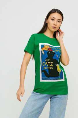 Футболка Boyfriend / air print /