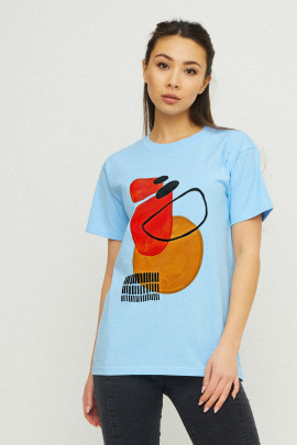 Футболка Boyfriend / air print /