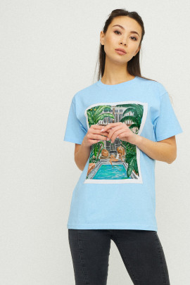 Футболка Boyfriend / air print /