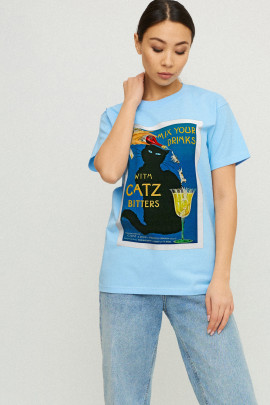 Футболка Boyfriend / air print /