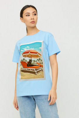 Футболка Boyfriend / air print /