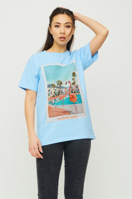 Футболка Boyfriend / air print /