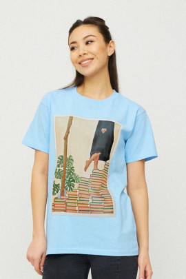 Футболка Boyfriend / air print /