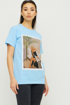 Футболка Boyfriend / air print /