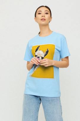 Футболка Boyfriend / air print /