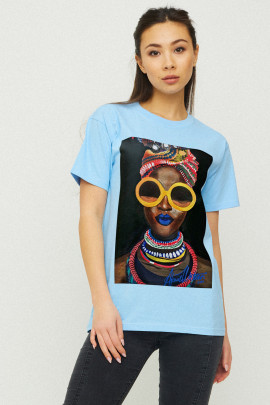 Футболка Boyfriend / air print /