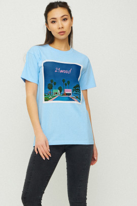 Футболка Boyfriend / air print /