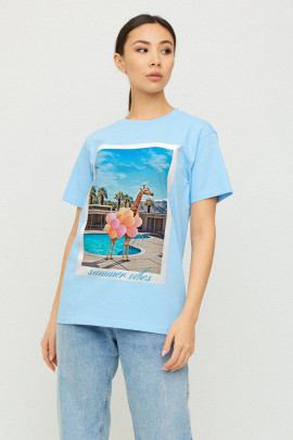 Футболка Boyfriend / air print /