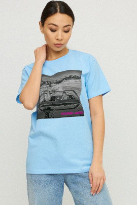 Футболка Boyfriend / air print /