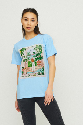 Футболка Boyfriend / air print /