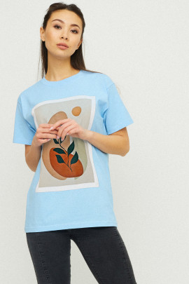 Футболка Boyfriend / air print /