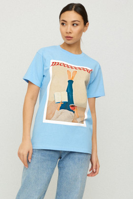 Футболка Boyfriend / air print /