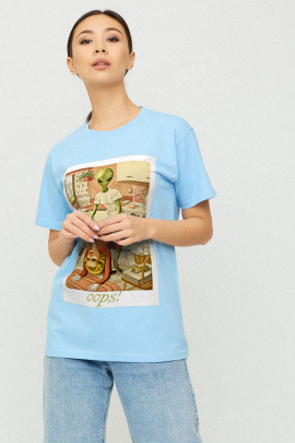 Футболка Boyfriend / air print /