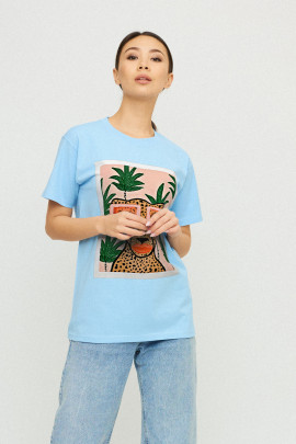 Футболка Boyfriend / air print /