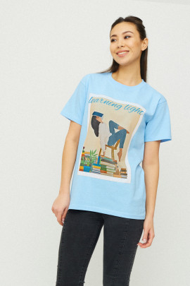 Футболка Boyfriend / air print /