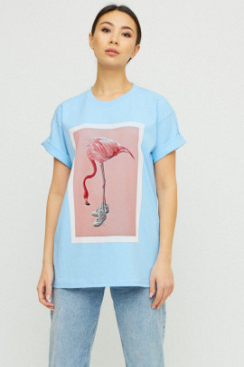 Футболка Oversize / air print /