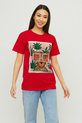 Футболка Boyfriend / air print /