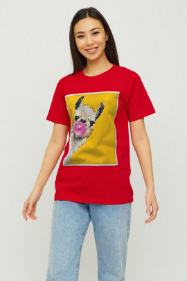 Футболка Boyfriend / air print /