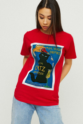 Футболка Boyfriend / air print /