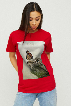 Футболка Boyfriend / air print /