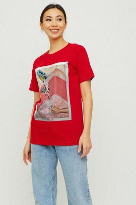 Футболка Boyfriend / air print /