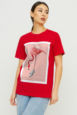 Футболка Boyfriend / air print /