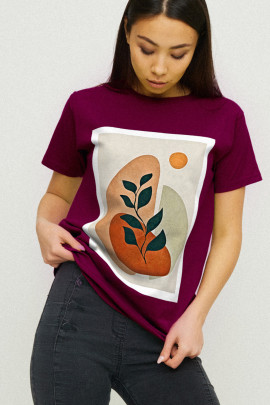 Футболка Boyfriend / air print /