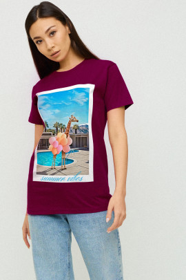 Футболка Boyfriend / air print /