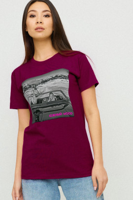 Футболка Boyfriend / air print /