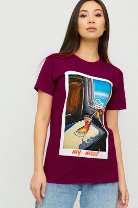 Футболка Boyfriend / air print /