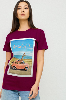 Футболка Boyfriend / air print /