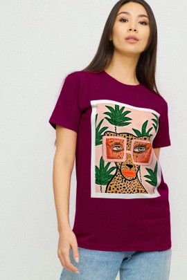 Футболка Boyfriend / air print /