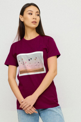 Футболка Boyfriend / air print /