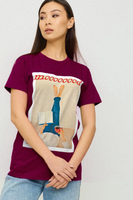 Футболка Boyfriend / air print /