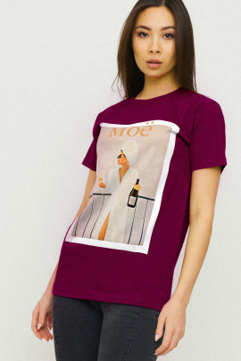 Футболка Boyfriend / air print /