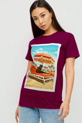 Футболка Boyfriend / air print /