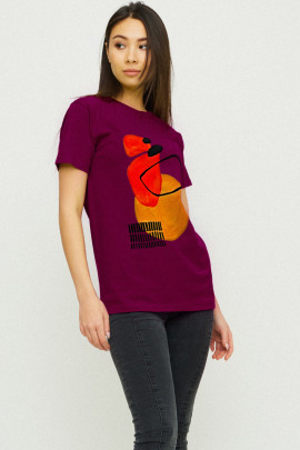 Футболка Boyfriend / air print /