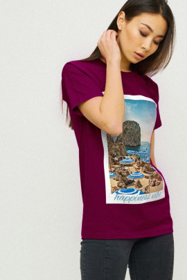 Футболка Boyfriend / air print /