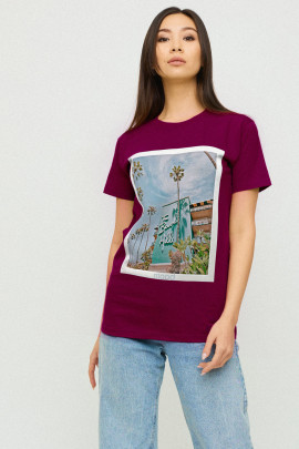 Футболка Boyfriend / air print /