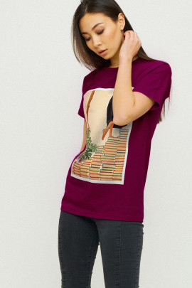 Футболка Boyfriend / air print /