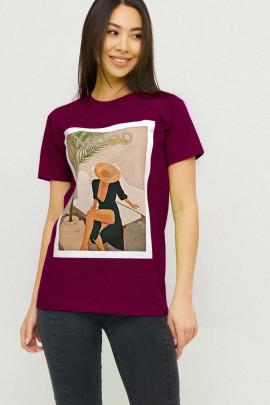 Футболка Boyfriend / air print /