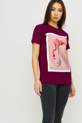 Футболка Boyfriend / air print /